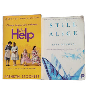 The Help and Still Alice, Two Book Bundle, EXCELLENT